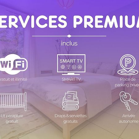 טולון Bao Location - Ideal Pro & Groupe - Calme - Lumineux - Wifi - Terrasse - Jardin - Plage A 2Km - Proche Centre Ville, Gare, Commerces - Parking Prive מראה חיצוני תמונה