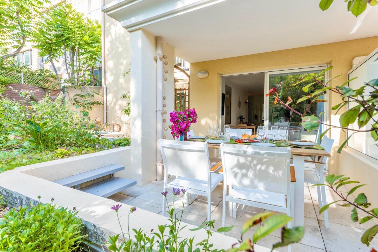 טולון Bao Location - Ideal Pro & Groupe - Calme - Lumineux - Wifi - Terrasse - Jardin - Plage A 2Km - Proche Centre Ville, Gare, Commerces - Parking Prive מראה חיצוני תמונה