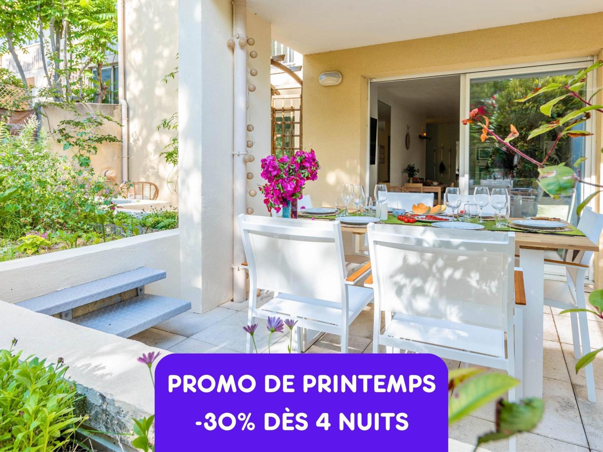 טולון Bao Location - Ideal Pro & Groupe - Calme - Lumineux - Wifi - Terrasse - Jardin - Plage A 2Km - Proche Centre Ville, Gare, Commerces - Parking Prive מראה חיצוני תמונה